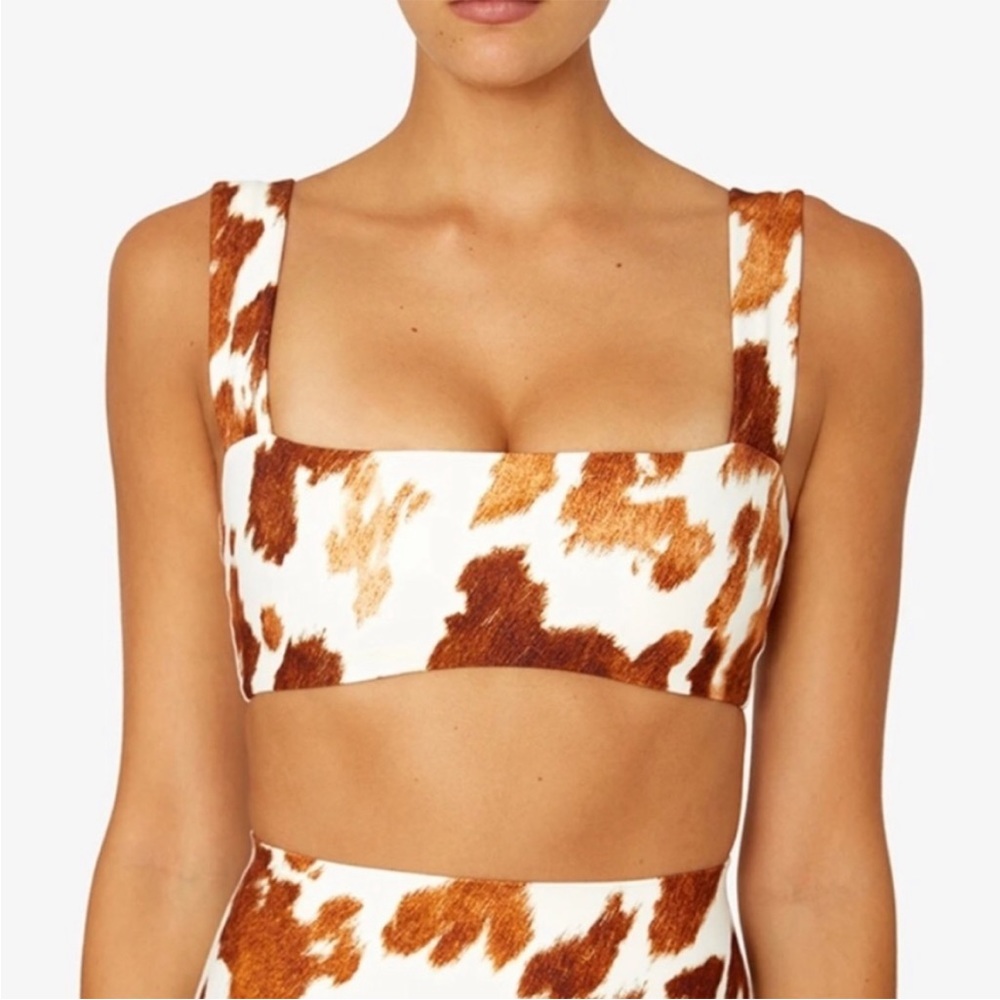 WeWoreWhat Cow Print Top